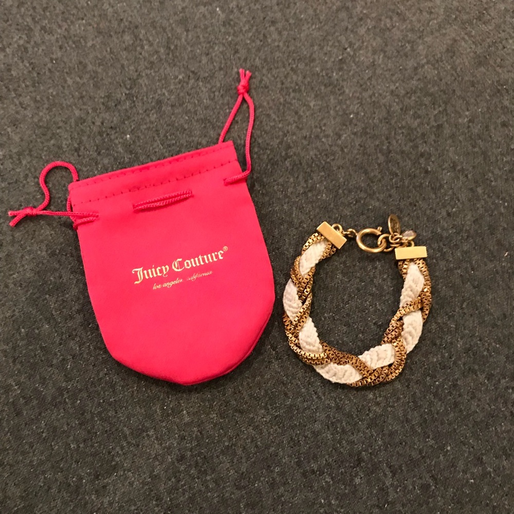 Juicy Couture Braided Chain Bracelet